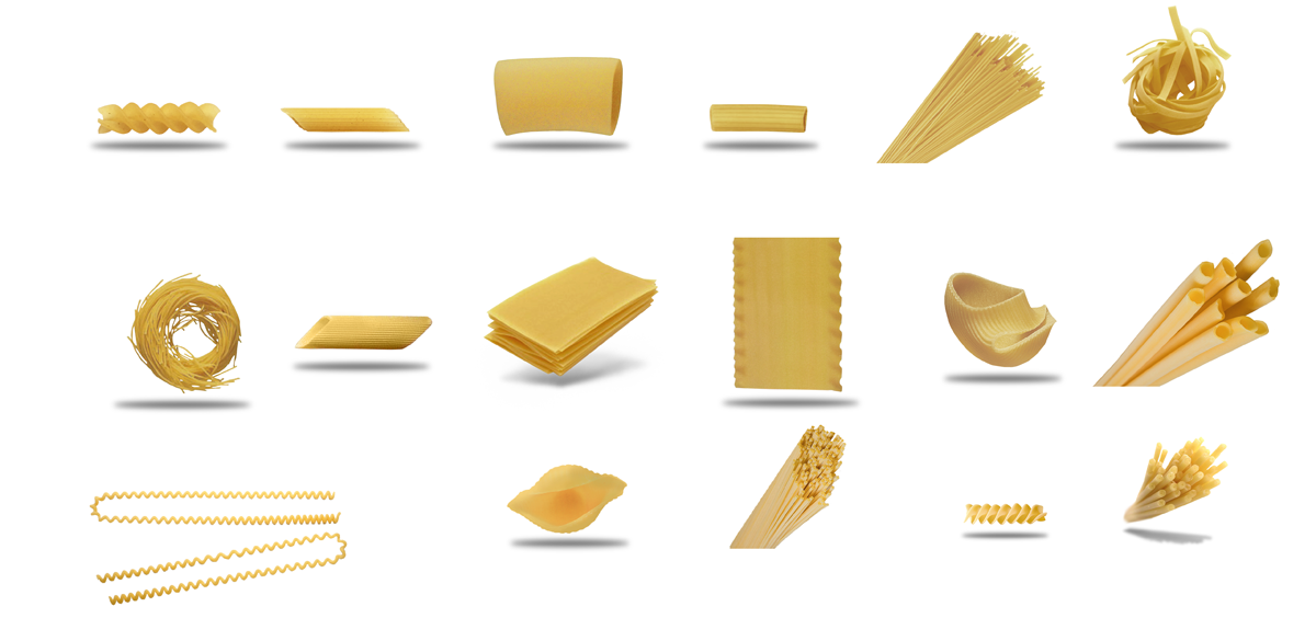 shapes of pasta 